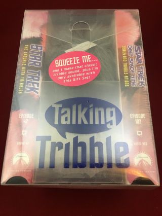 Talking Tribble Vhs Set The Trouble With Tribbles & Trials & Tribble - Ations