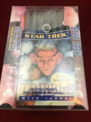 Talking Tribble VHS Set The Trouble With Tribbles & Trials & Tribble - ations 2