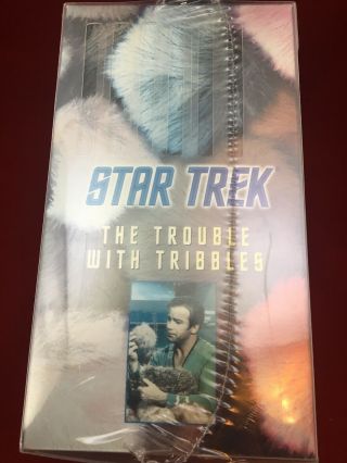 Talking Tribble VHS Set The Trouble With Tribbles & Trials & Tribble - ations 3