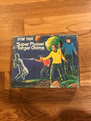 1976 Star Trek Phaser Ii 2 Target Game By Mego