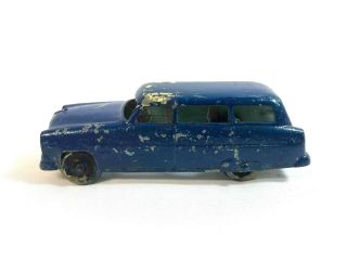 Blue Ford Country Wagon Die Cast Tootsie Toy 1950 