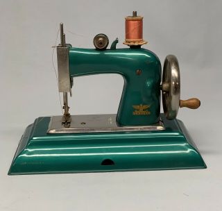 Vintage 1940’s Casiage Hand Crank Childs Toy Sewing Machine