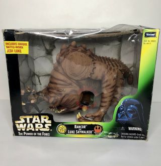 Star Wars Rancor And Luke Skywalker The Power Of The Force 1998 Kenner