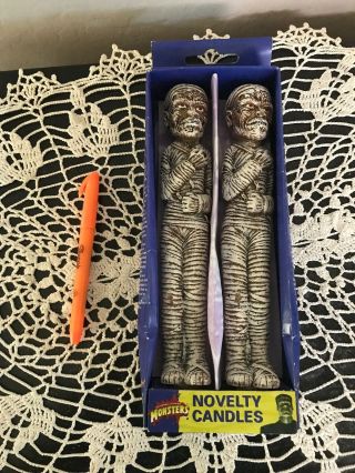 Mummy Novelty Candles Universal Studios Monsters 9 " Tall
