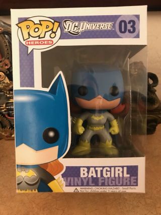 Funko Pop Dc Universe Batgirl 03.  From Batman Family Of Heroes.