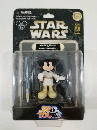 Disney Star Wars Star Tours Mickey Mouse As Luke Skywalker Park Exclusive