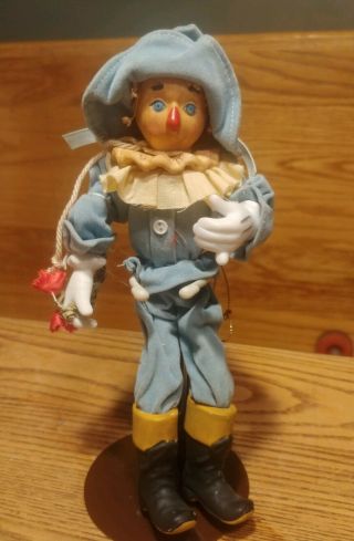 Kurt S Adler 1987 Wizard Of Oz Scarecrow Doll/ornament