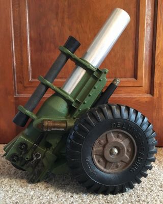Vintage Rare 1960’s Deluxe Reading Mighty Mo Howitzer Cannon