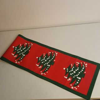 Waechtersbach Christmas Tree 70 Inch Table Runner From Dii For The Home 1999