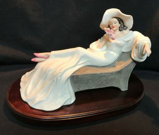 Louis Icart Figurine " Parfum De Fleurs 1937 " Dated 1984 1906/7500 Dacs/spadem