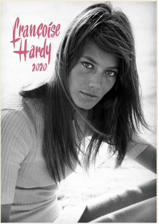 2020 Wall Calendar [12 Page A4] Francoise Hardy Vintage Music Poster Photo M1309