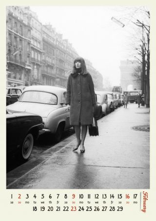 2020 Wall Calendar [12 page A4] FRANCOISE HARDY Vintage Music Poster Photo M1309 3