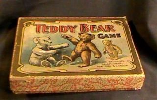 Parker Bros Card Game Teddy Bear Game In Orig.  Box