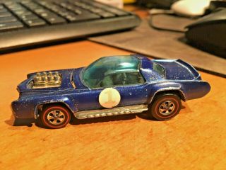 Vintage Hot Wheels Blue Sugar Caddy Hk But Good For Display After 50 Years