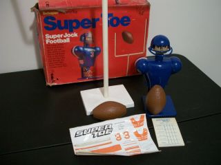 Schaper Jock Toe Football Kicking Game 1976 Box