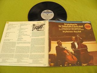 Pleyel Boccherini - Baumann & Stoll - Cello Double Bass Dmm Audiophile Teldec Nm