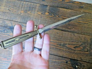 Vintage Solingen Dagger Letter Opener Germany Sword Fairbairn Sykes