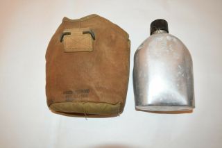 US ARMY WW2 BAKER LOCKWOOD CANTEEN COVER DATED 1941 - CANTEEN JAPAN 2