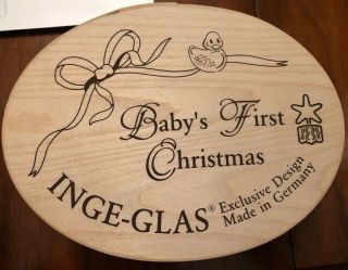 Baby’s First Christmas Inge - Glas Complete Set