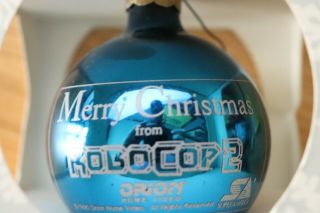 Robocop 2 Collectible Christmas Ornament Rare 1987 Marketing Material