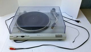Vintage Technics Sl - D2 Direct Drive Turntable W/ Audio Technica Cart/stylus Read