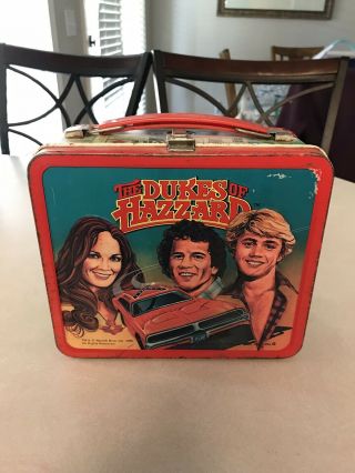 1980 The Dukes Of Hazzard Metal Lunch Box (1)