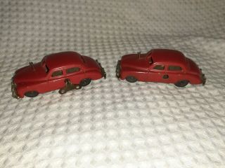 1945 - 1954 Occupied Japan - 2 REMOTE CONTROL CARS - 1 STEERING/KEY/PARTIAL BOX - 2