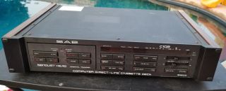 Vintage Sae C102 Computer Direct Line Cassette Tape Player For Repair Or Part