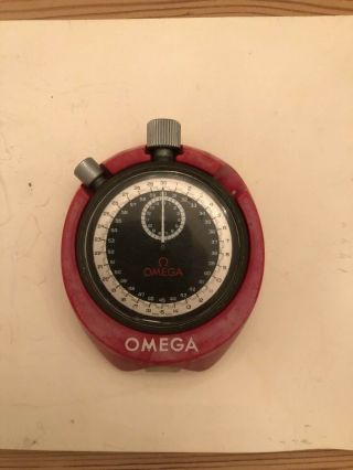 Vintage Omega Rattapante Split Second Timer Chronograph Stopwatch
