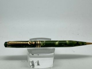 Vintage Wahl Eversharp Green Marble Mechanical Pencil