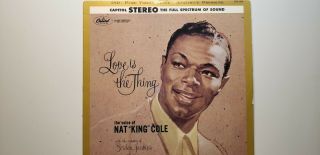 Nat King Cole Love Is The Thing Dcc Classics 180,  Pure Vinyl Lpz - 2029