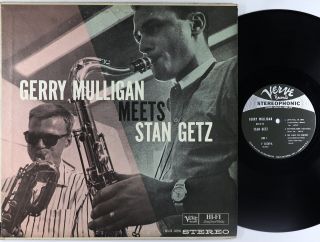 Gerry Mulligan - Meets Stan Getz Lp - Verve - Mg Vs - 68249