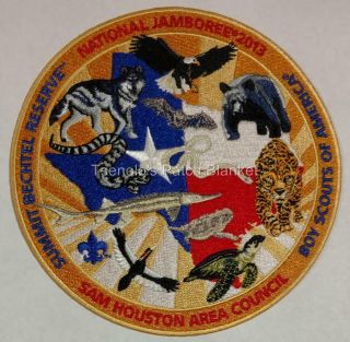 Sam Houston Area Council 2013 National Jamboree Jacket Patch