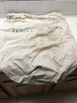 Vintage Us Navy Duffel Bag - Named