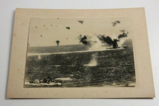Ww2 News Photo Sinking Saratoga Battle Of The Coral Sea 1942 The Pacific War D38