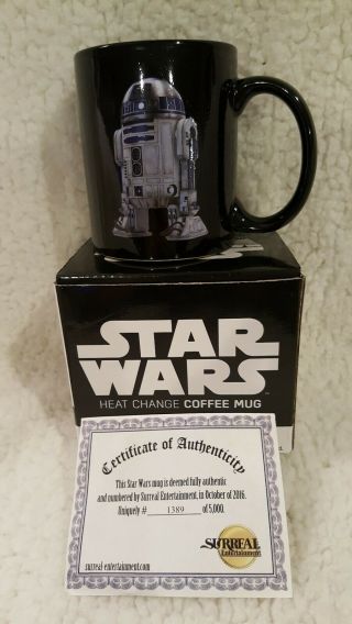 , Star Wars R2d2 Color Heat Change Mug Limited Edition Of 5,  000