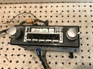 Clarion 7500r Vintage Classic Factory Car Dash Radio Am/fm Cassette Tape Player