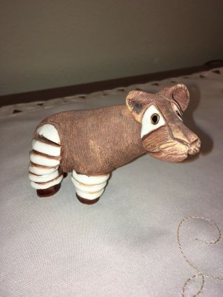 Artesania Rinconada Uruguay Clay Animal Figurine