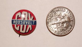 Vintage Cox/roosevelt 1920 Presidential Campaign Button Pin