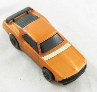 1969 Red Line Sizzler Hot Wheels Mustang Burnt Orange Pony Car Toy Street Racer 2