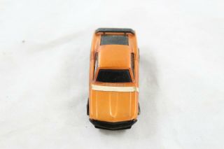 1969 Red Line Sizzler Hot Wheels Mustang Burnt Orange Pony Car Toy Street Racer 3