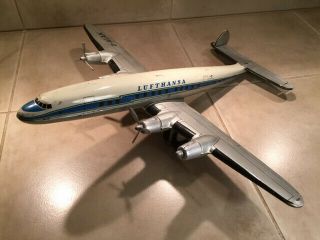 Arnold Airplane West Germany Toy Lufthansa Lockheed Constellation