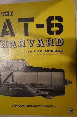 Ww2 Us British Canadian Rcaf Raf At - 6 Harvard Reference Book