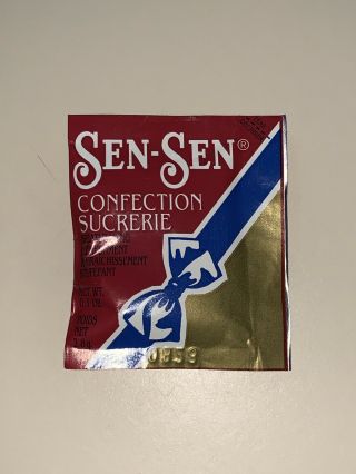 Sen Sen Confection Licorice  Gift,  6 Bonus Samplers