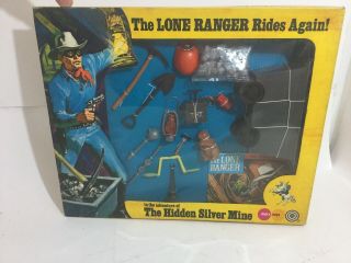1977 Mib Hidden Silver Mine Marx The Lone Ranger Rides Again Gabriel 7422 Hk