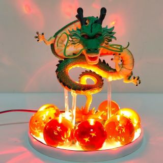 Dragon Ball Z Shenron Led Crystal Ball Shenlong Action Figure Toy Figurine