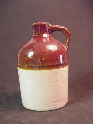 L H Yeager Company - Allentown PA - Salesman ' s Sample Miniature Whiskey Jug 2