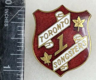 Salvation Army Pin - Toronto Songsters Musician