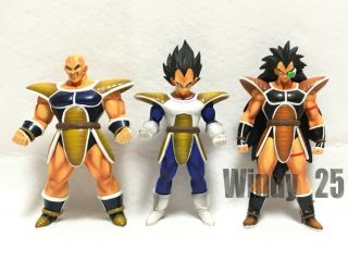 Dragon Ball Z Vegeta Raditz Nappa Set High Spec Coloring Figure Hscf Kai Gt Dbz