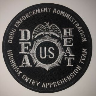 Dea Police Special Team Patch